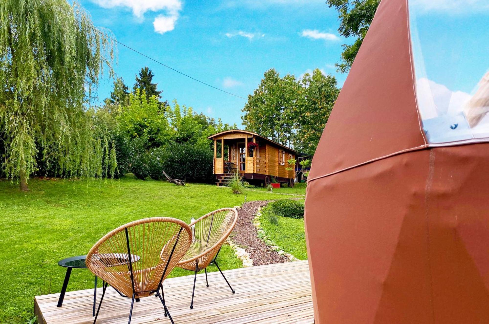 Little Wood Lodges Insolites Bailly-aux-Forges Экстерьер фото